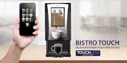 Newco’s Bistro Touch liquid specialty beverage brewers now include QR code technology. Newco’s Bistro Touch liquid specialty beverage brewers now include QR code technology.