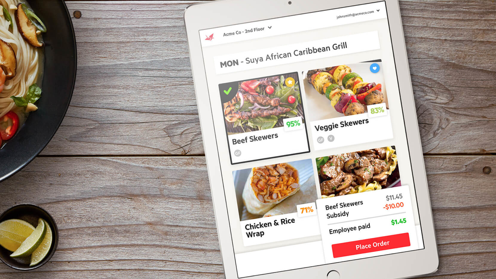 Zero Cater Ordering 5fcfa70ea875e