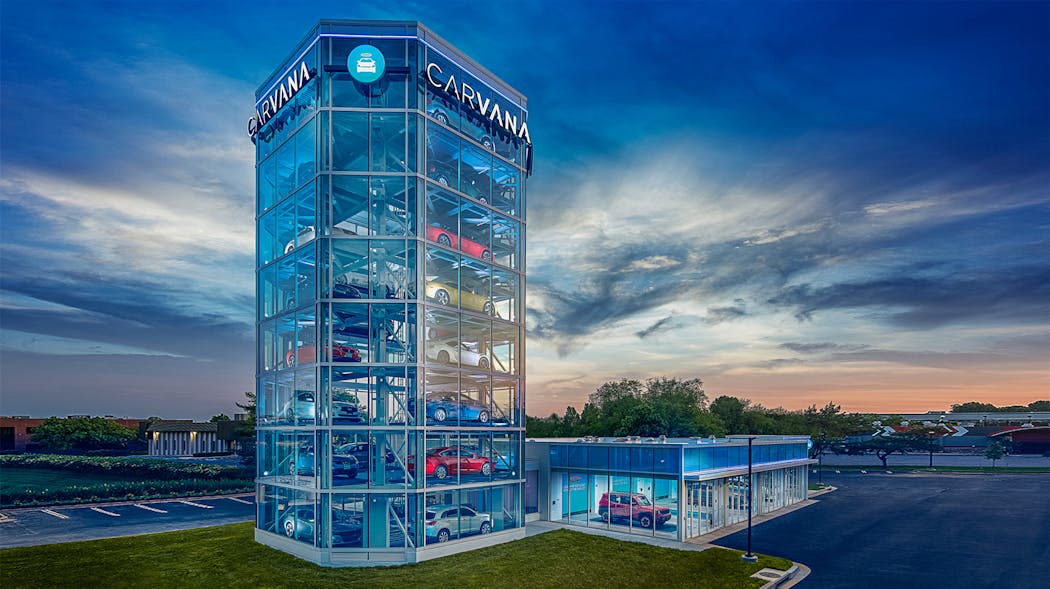 Carvana Car Vending Machine