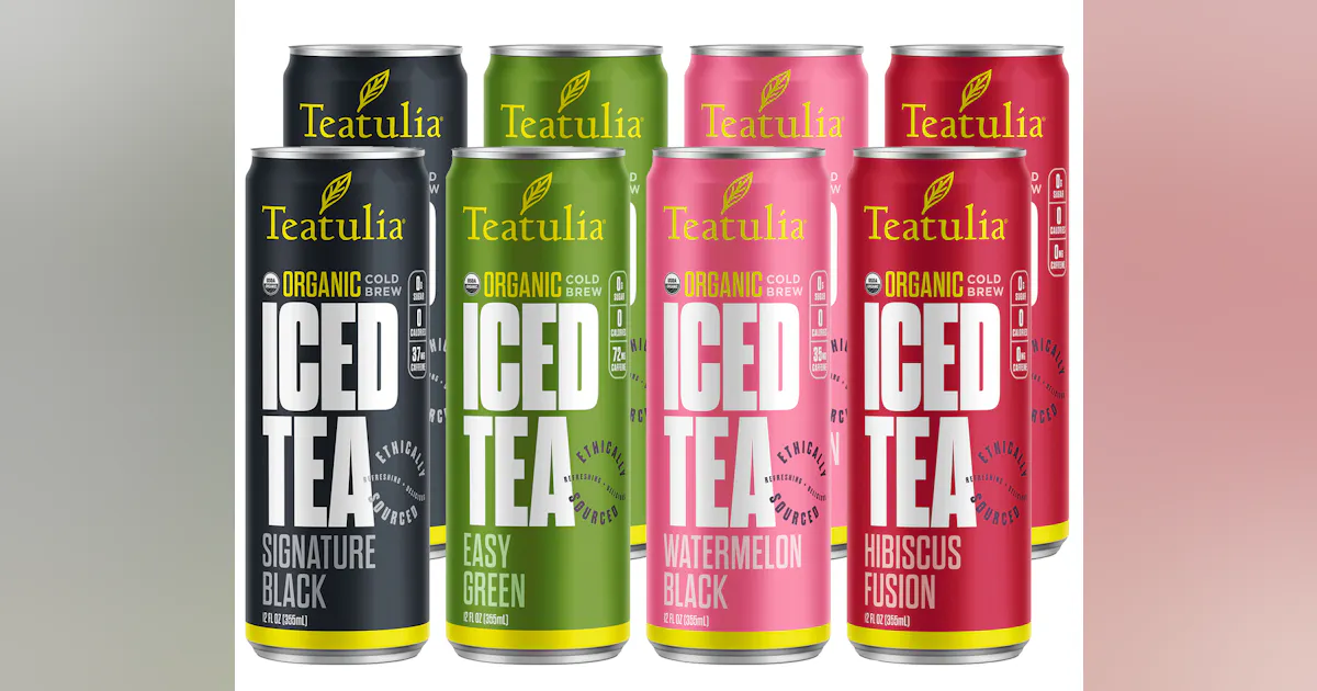 Tetulia Tea Teatulia Organic Cold Brews | Vending Market Watch
