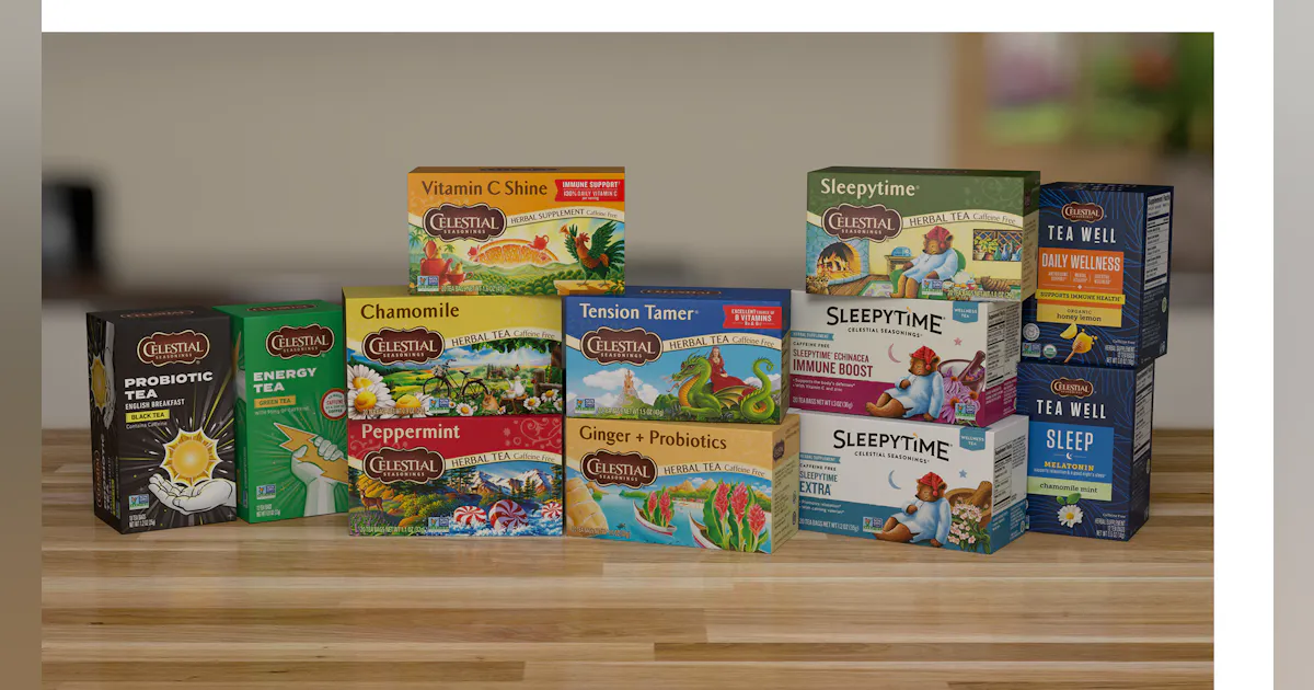 Celestial Seasonings announces new tea products, packaging and ad ...