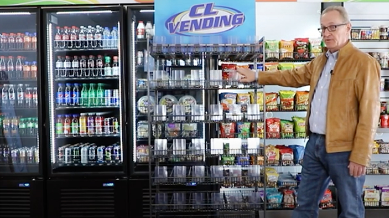 GTP's Robert Liva describes and demonstrates new Lock and Load Display system.