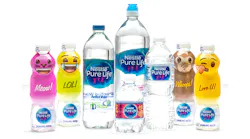 Nestlé’s Pure Life purified water is sourced from wells or municipal supplies, then put through a rigorous 12-step quality process to meet high safety standards. Pure Life water is available in a variety of sizes, starting with kid-friendly 8-fl.oz. bottles featuring fun graphics.