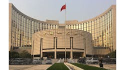 The People's Bank of China's headquarters in Beijing. The People's Bank of China's headquarters in Beijing.