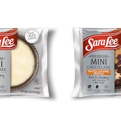 Sara Lee Mini Cheesecakes are now available to micro market operators in plain and salted caramel varieties; a strawberry flavor is coming soon. For more information, call (513) 310-9004.