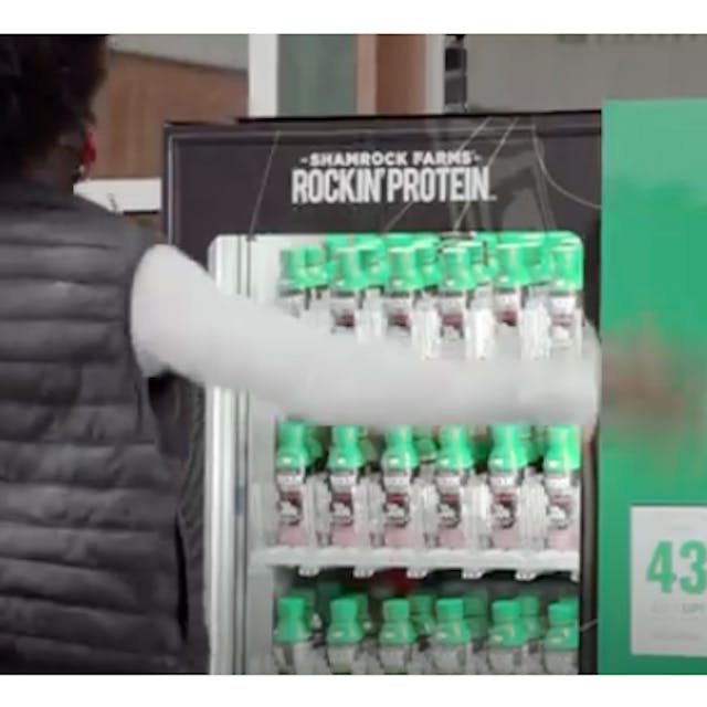 Shamrock Farms Rockin Protein Vending Machine