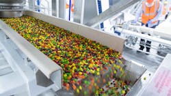 The first Mars Wrigley product to use Nodax PHA environmentally friendly packaging will be Skittles. The first Mars Wrigley product to use Nodax PHA environmentally friendly packaging will be Skittles.