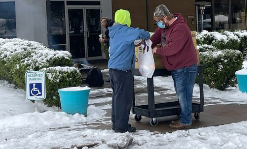 WCK&rsquo;s relief team jumps into action when snow, ice and freezing temperatures swept across Texas in February.