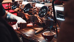 Altair and Gruppo Cimbali boost barista business with digital twins, converging process data and simulation for optimized product performance and increased efficiency for Faema coffee machine E71e. Altair and Gruppo Cimbali boost barista business with digital twins, converging process data and simulation for optimized product performance and increased efficiency for Faema coffee machine E71e.