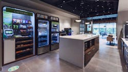 Canteen points out that &ldquo;we all love snacks but hate waste.&rdquo; The company&rsquo;s Avenue C self-service micro-market that provides snacks, beverages and fresh food to employee break rooms and other facilities. Technology helps to improve efficiency and minimize waste at these workplace markets.