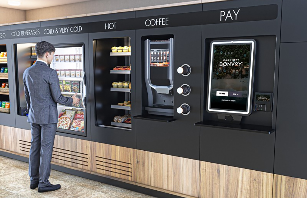 Marriott begins deploying new vending machine concept Fairfield Inns