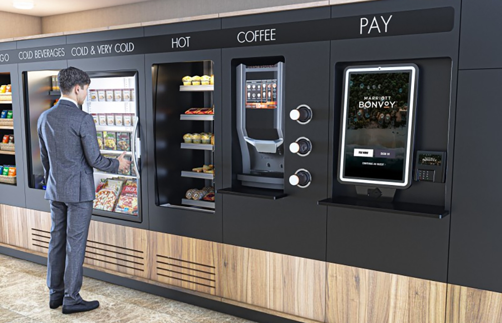 Marriott begins deploying new vending machine concept at Fairfield Inns