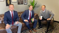 Todd Plassman (right) and his sons Jordan and Jacob (left) carry on the legacy of Todd’s father, Donald, who worked for Maumee Valley Vending as its general manager during operation's early days. Todd Plassman (right) and his sons Jordan and Jacob (left) carry on the legacy of Todd’s father, Donald, who worked for Maumee Valley Vending as its general manager during operation's early days.