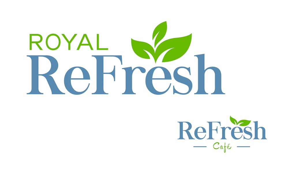 Royal Refresh Cafe Logos Hero