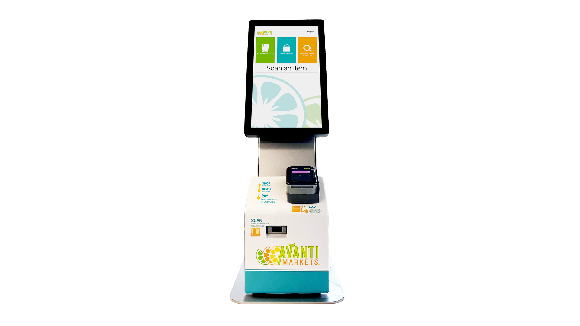Avanti Markets Auxiliary Kiosk 60995485e72a4