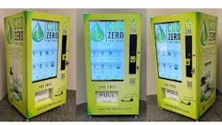 CBD Zero vending machines, provided by Passive CBD Vending, feature a climate control system and interactive 49” touchscreen. Machines are equipped with a credit card and touchless payment system from Nayax, which also supports backend management, including inventory and age verification. CBD Zero vending machines, provided by Passive CBD Vending, feature a climate control system and interactive 49” touchscreen. Machines are equipped with a credit card and touchless payment system from Nayax, which also supports backend management, including inventory and age verification.