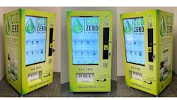 CBD Zero vending machines, provided by Passive CBD Vending, feature a climate control system and interactive 49&rdquo; touchscreen. Machines are equipped with a credit card and touchless payment system from Nayax, which also supports backend management, including inventory and age verification.