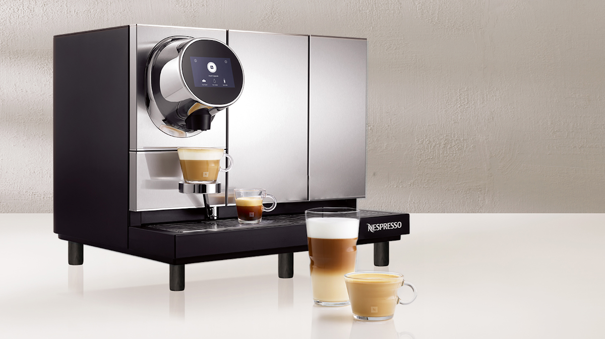 New Nespresso Momento Coffee Milk Machine Brings Coffeehouse Quality To Workplaces Of The Future Vending Market Watch