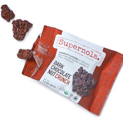 Supernola Dark Chocolate Nut Crunch Open
