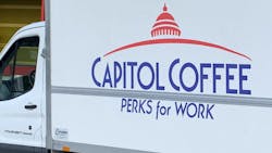 Capitol Coffee Truck Sign