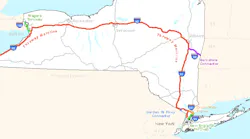 Ny Thruways Map Regions