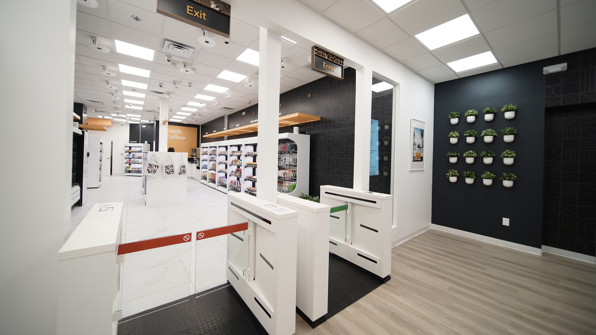 Valet Market autonomous micro store opens in luxury apartment building