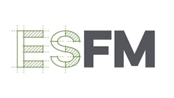 The new logo highlights &ldquo;ES&rdquo; first with a font style replicating an office blueprint in green to reflect ESFM&rsquo;s sustainable business practices that support clients&rsquo; healthy building initiatives and corporate social responsibility commitments.