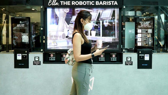 Crown Digital Robot Barista Ella