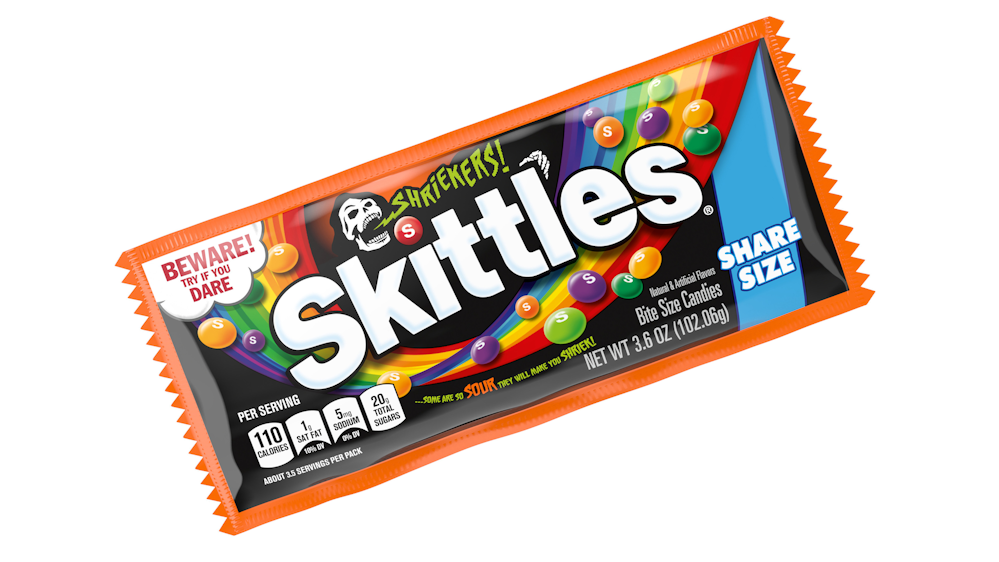 Mars Wrigley introduces limitededition Skittles Shriekers this