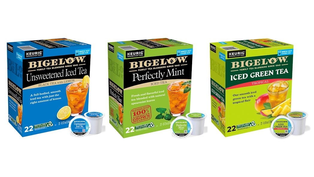 Bigelow 3 New Teas K Cup