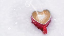 Coffee Cup Heart Jill Wellington Pixabay