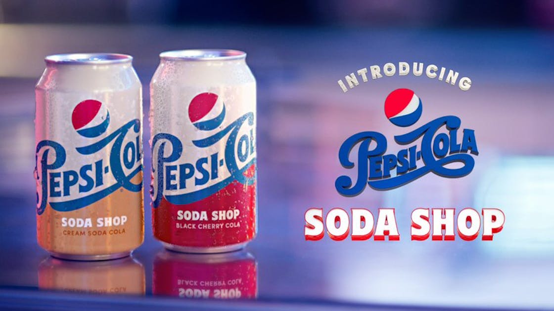 Your the One That I Want: New Pepsi-Cola Soda Shop line pays homage to ...