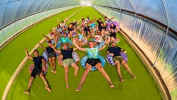 The San Diego food-tech/biotech company is raising funds to expand the production of lemna, aka duckweed, the most protein-efficient plant in the world. Pictured here is the Plantible Food team. The San Diego food-tech/biotech company is raising funds to expand the production of lemna, aka duckweed, the most protein-efficient plant in the world. Pictured here is the Plantible Food team.