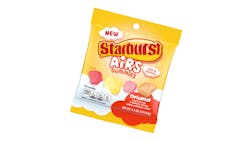 Coming soon are Starburst Airs, a light and airy gummi innovation with flavor packed into each bite (photo: Mars Wrigley) Coming soon are Starburst Airs, a light and airy gummi innovation with flavor packed into each bite (photo: Mars Wrigley)