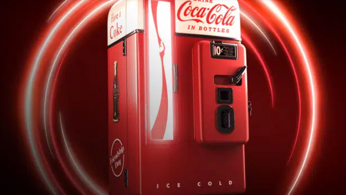 Coca Cola Vintage Vending 6179527667aed