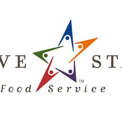 Five Star Food Service Logo Hero