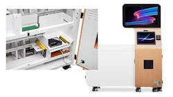 The PopShop can hold up to 360 items, selling 24 different products. With the maximum-sized products (12” L. x 12” W. x 4” D.), it can hold 24 items with 8 different products. With the smallest size products (4” L. x 3” W. x 1” D.), it can hold up to 360 SKUs. The PopShop can hold up to 360 items, selling 24 different products. With the maximum-sized products (12” L. x 12” W. x 4” D.), it can hold 24 items with 8 different products. With the smallest size products (4” L. x 3” W. x 1” D.), it can hold up to 360 SKUs.