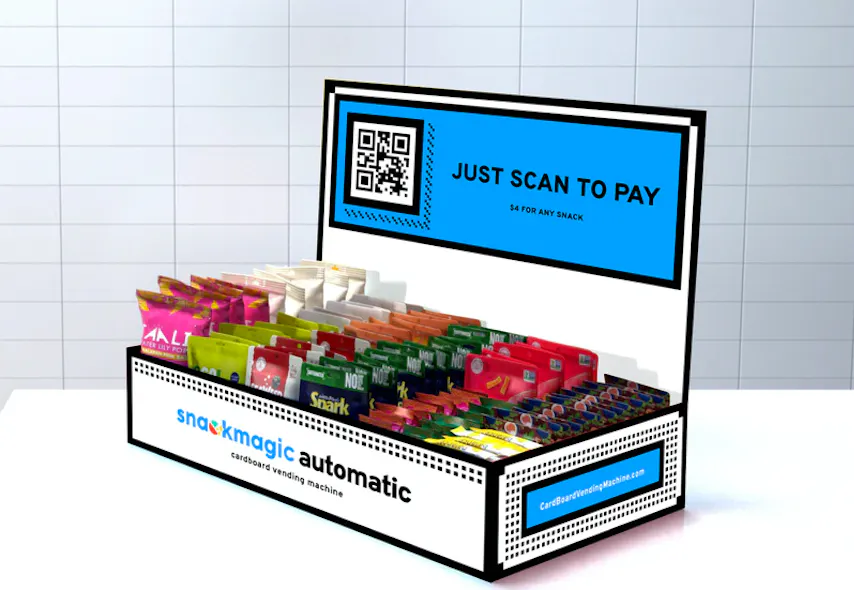 Honor Box SnackMagic's 'Cardboard Vending Machine' is new twist on the honor box ...