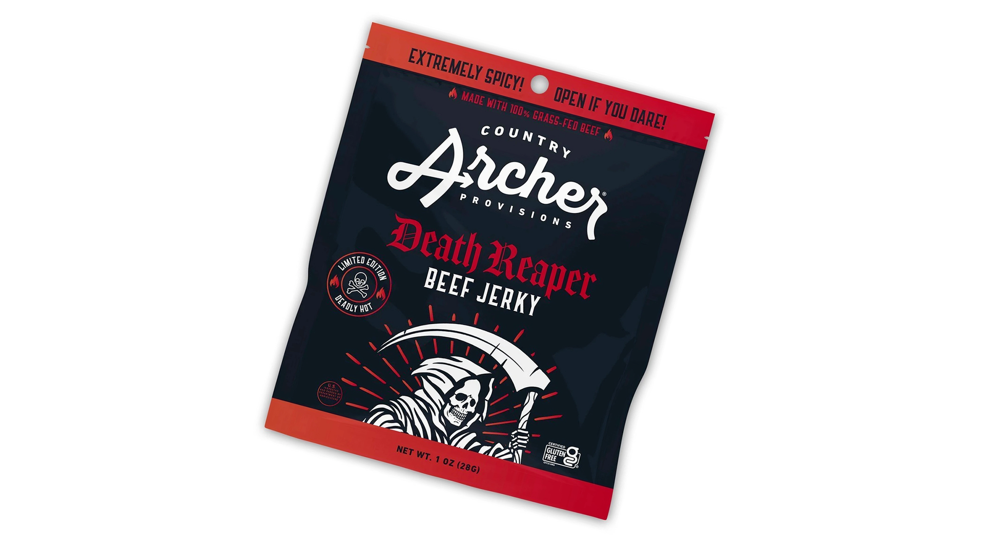 Country Archer frightens taste buds with limitededition Death Reaper Beef Jerky Vending