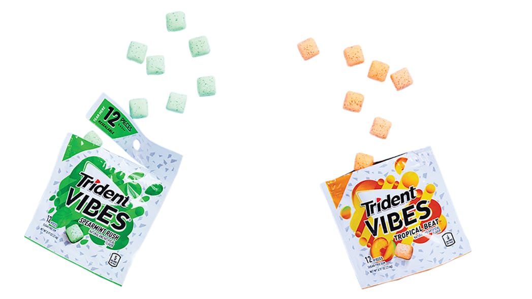 Mdlz Trident Snk Ins Vibes Spearmint Tropical Pk Gs
