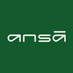 Ansa Logo On Green