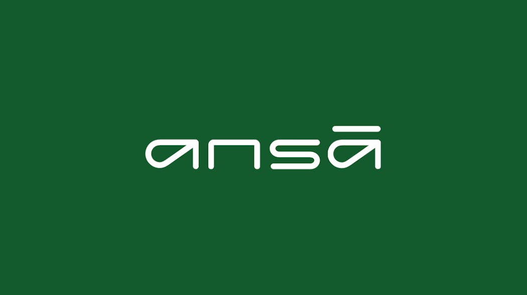 Ansa Logo On Green