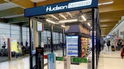 Amazon One with recognition payment is now available at Hudson Nonstop in Dallas Love Field Airport.