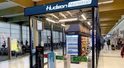 Amazon One with recognition payment is now available at Hudson Nonstop in Dallas Love Field Airport.