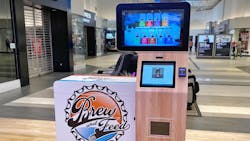 Online retailer Brew and Feed opened its first physical location with a PopShop vending machine.