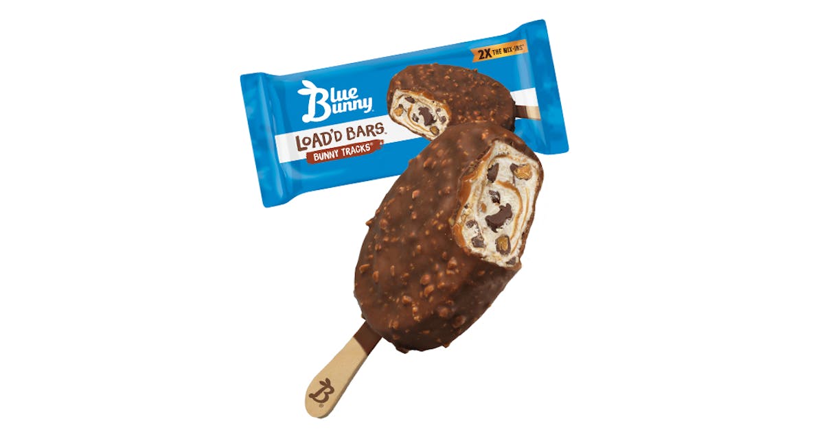 Blue Bunny’s Load’d Bars Bunny Tracks | Vending Market Watch