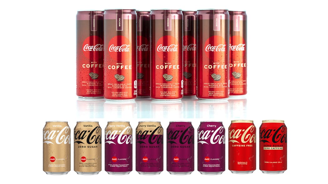 Coca Cola Coffee Mocha Flavors Lineup