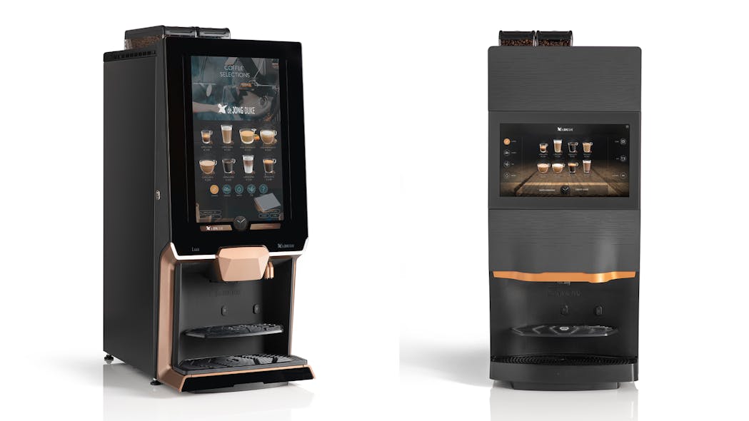 De Jong Duke introduces Lua and Avy bean-to-cup brewers | Vending ...