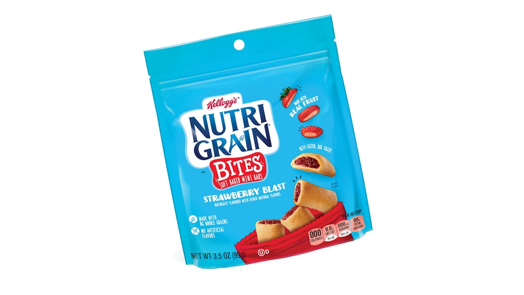 Kellogg Nutri Grain Bites Strawberrry Blast