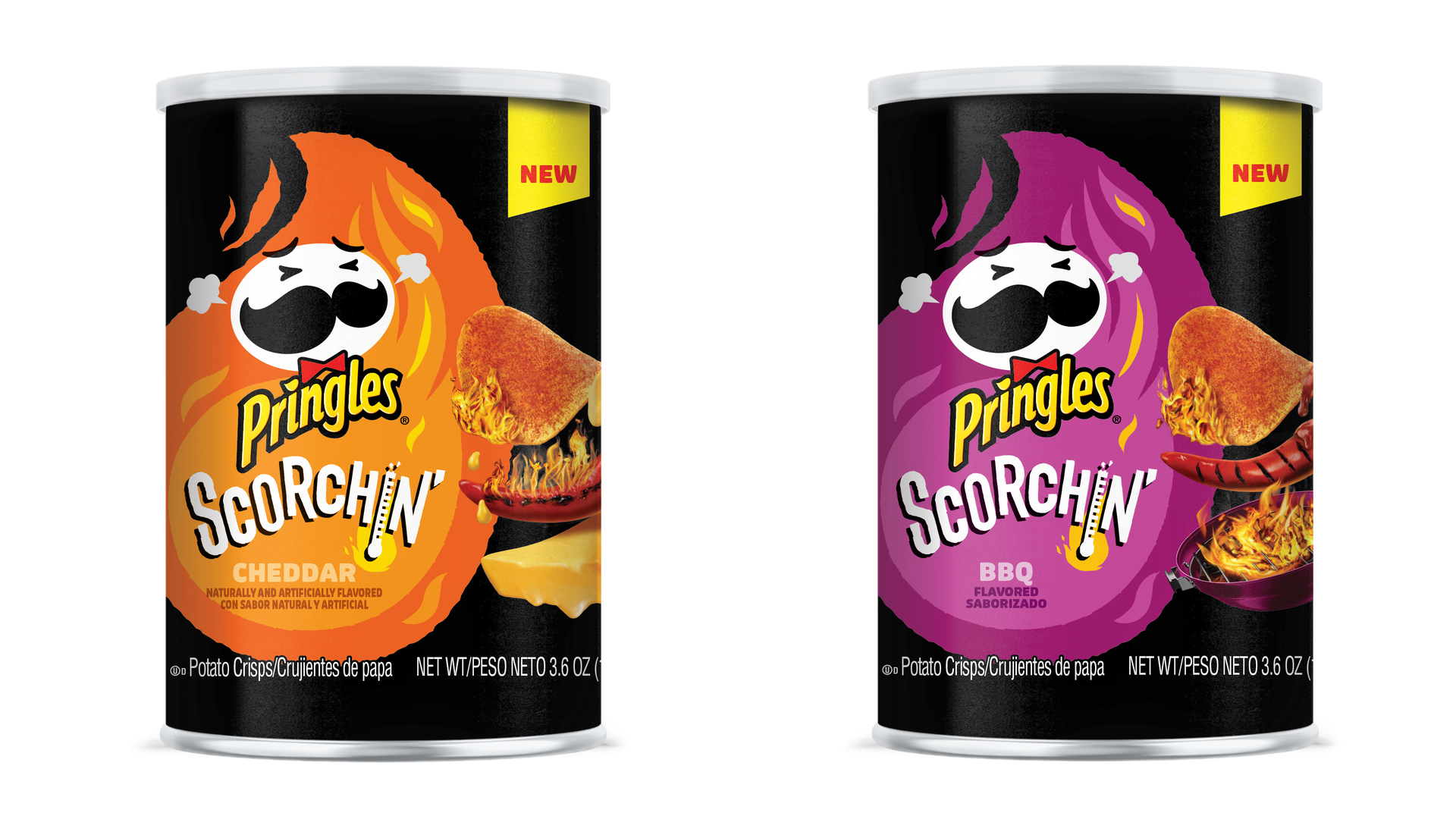 Pringles Scorchin Cheddar